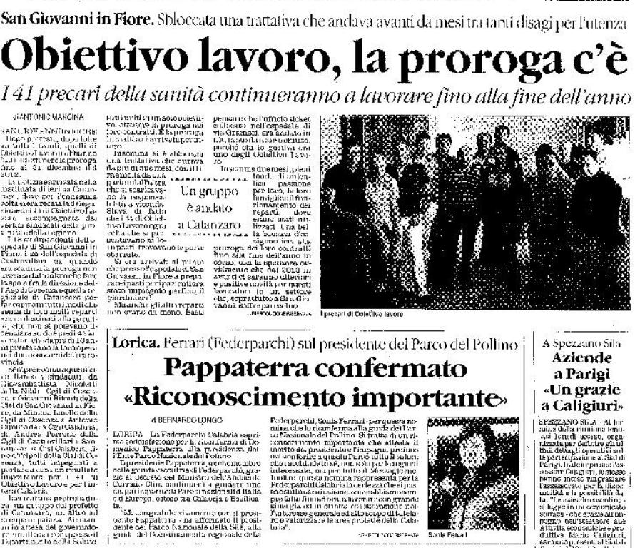 Obiettivo Lavoro la proroga c'è