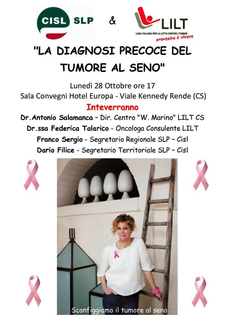 SLP e Lega Italiana per la lotta contro i Tumori